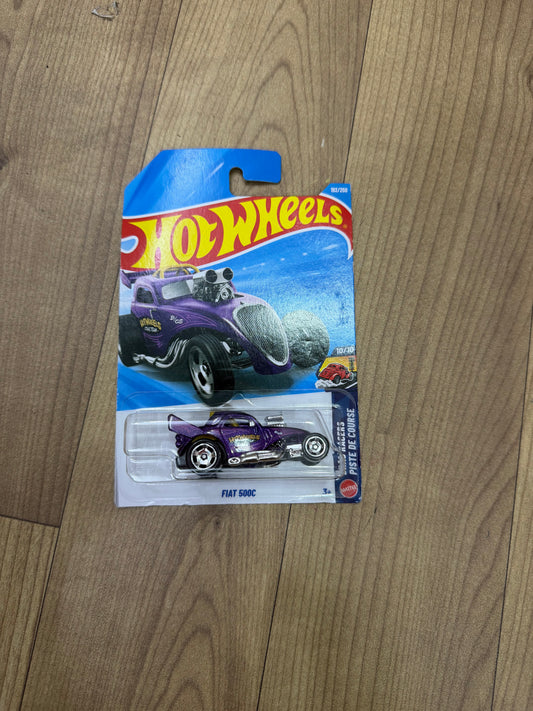 SINGLE HOTWHEELS CAR- FIAT 500C