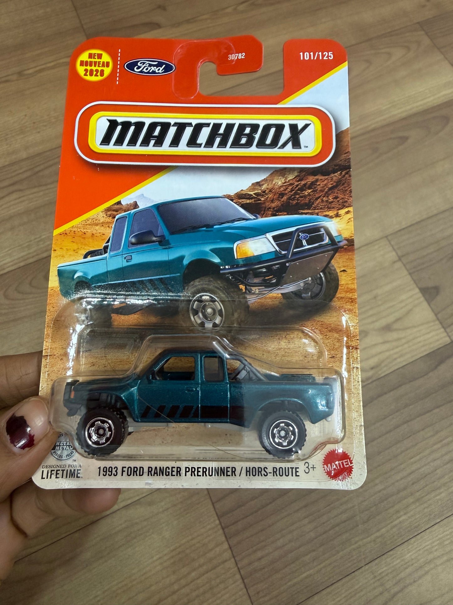1993 FORD RANGER PRERUNNER- 30782 MATCHBOX SINGLE CAR