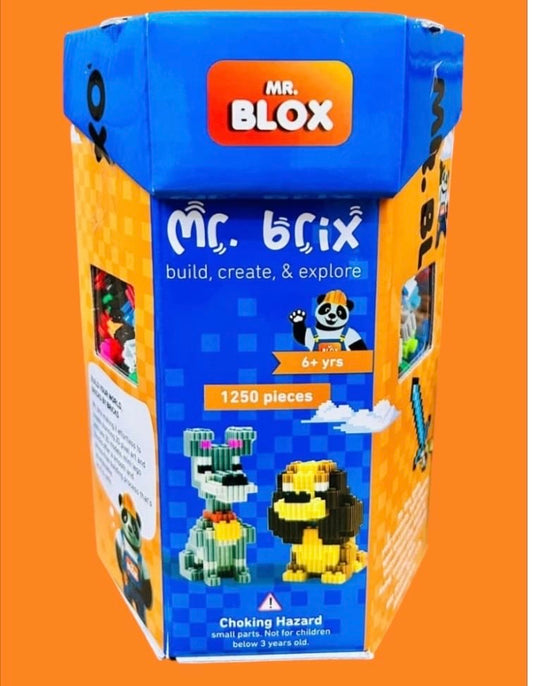 Mr. Blox- Mr. Brix- 1250 pcs