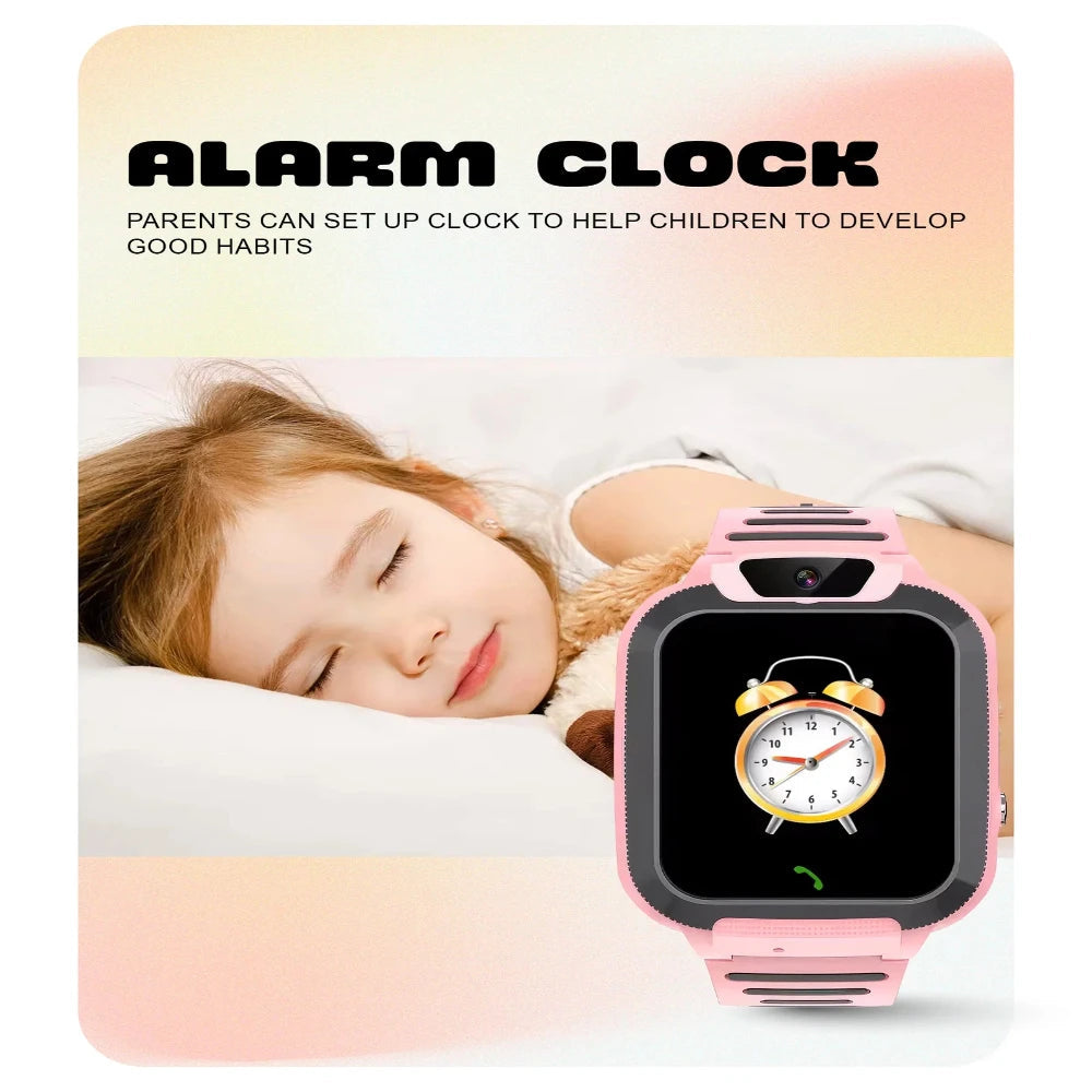 Spiky Basilisk Kids' Cute Waterproof Smartwatch With GPS