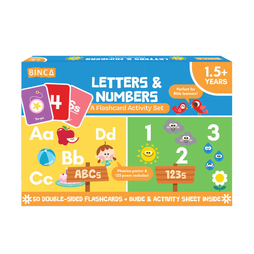 Flash Cards - Letters & Numbers