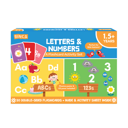 Flash Cards - Letters & Numbers