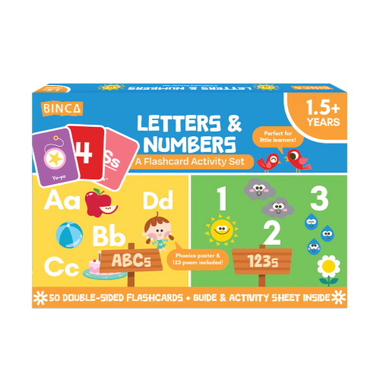 Flash Cards - Letters & Numbers