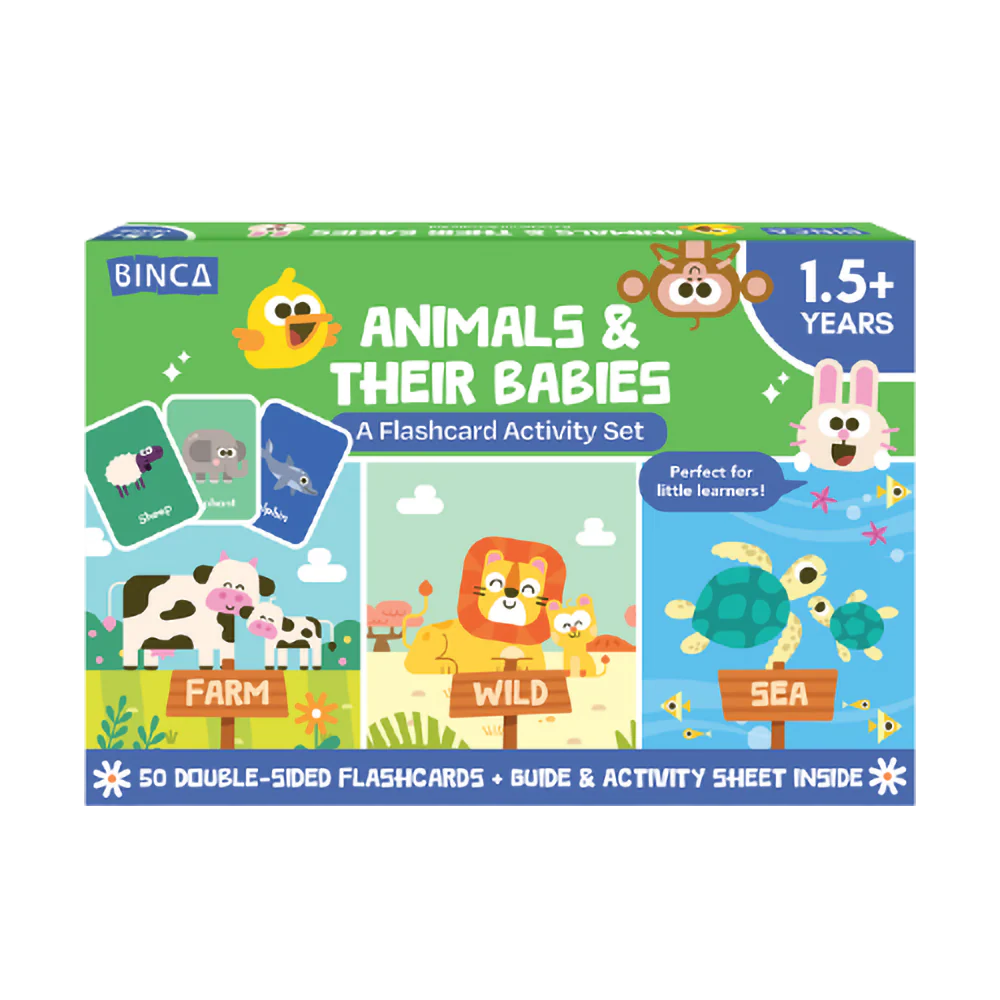 Flash Cards - Animals & Their Babies