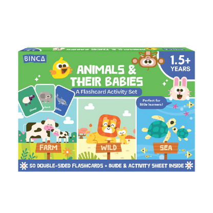 Flash Cards - Animals & Their Babies