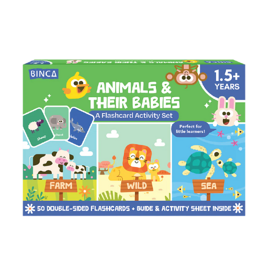 Flash Cards - Animals & Their Babies