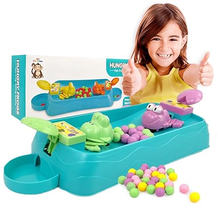 Hungry Frog Games Eating Beans Games | Indoor Games Interactive Game Toy of Family Board Games for Kids | Interactive Game Toys Multiplayer Game for 2 Player