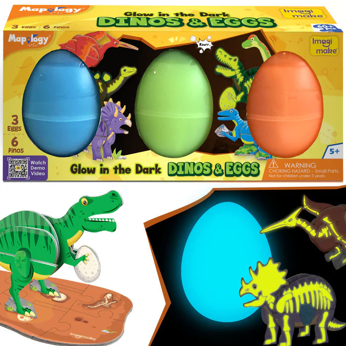Imagimake Dinos & Eggs - Set of 3