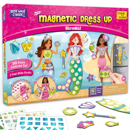 DIY Magnetic Dress Up - Mermaid