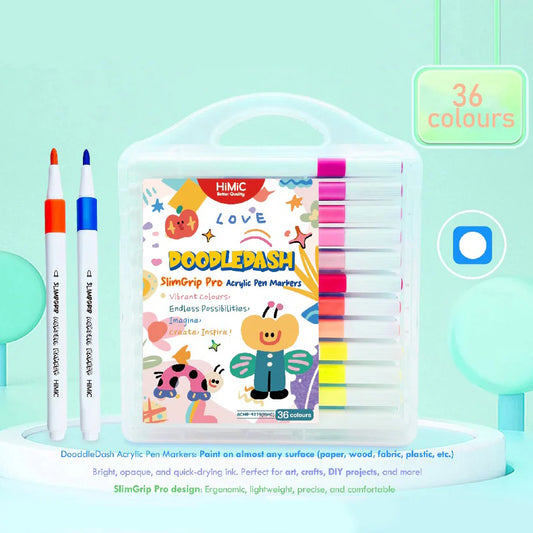 DoodleDash Acrylic Pen Marker - 36 Colors