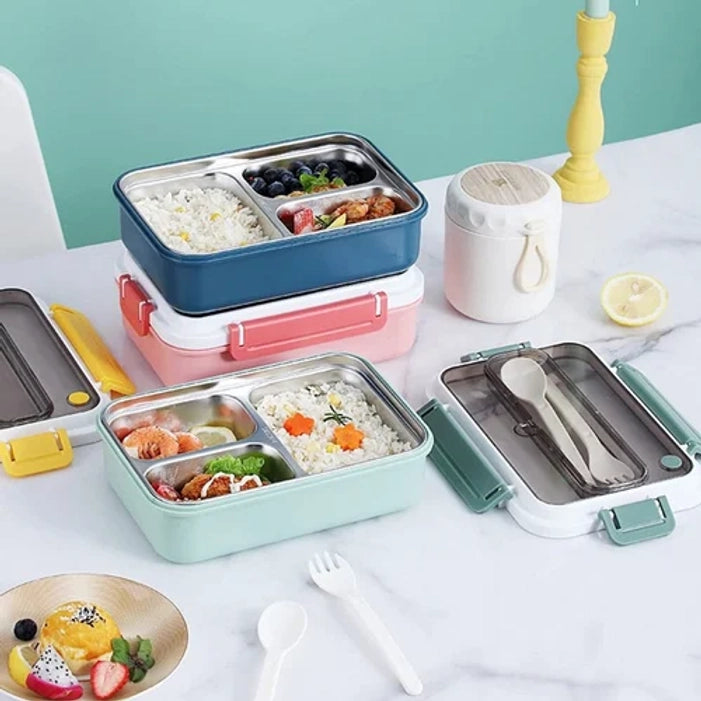 Lunch Box (3 Partition)- Yummy Spice Lunch Box