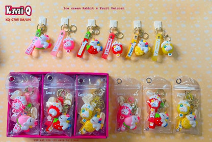 Rubber Keychains- Premium Quality- Set of 2