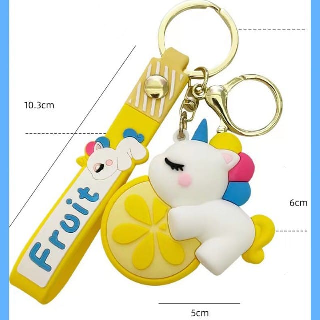 Rubber Keychains- Premium Quality- Set of 2