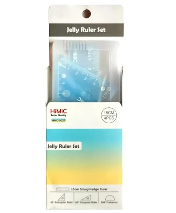 Pastel Colors Jelly Ruler Set - Perfect for Crafting – Etrending