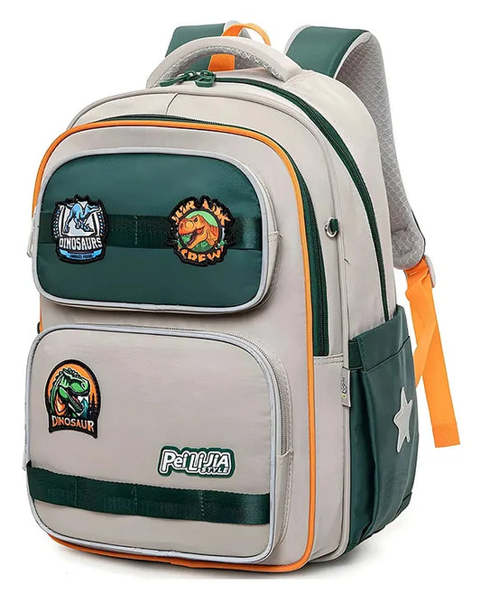 16.5 Inches Dinosaur Theme Backpack For Kids With Adjustable Straps Premium bag pack