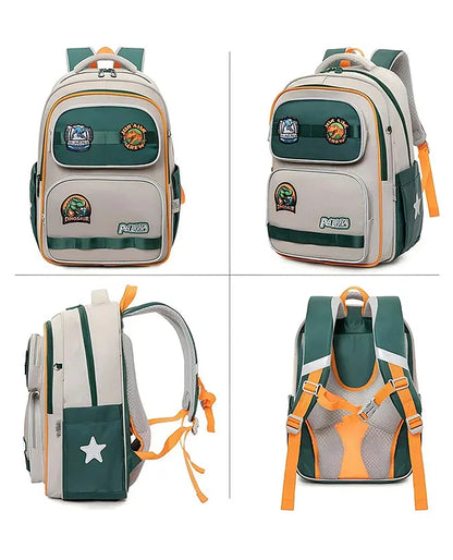 16.5 Inches Dinosaur Theme Backpack For Kids With Adjustable Straps Premium bag pack