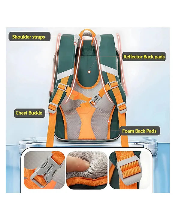 16.5 Inches Dinosaur Theme Backpack For Kids With Adjustable Straps Premium bag pack