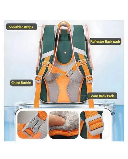 16.5 Inches Dinosaur Theme Backpack For Kids With Adjustable Straps Premium bag pack