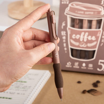 Coffee Lover's Gel Pens- set of 5