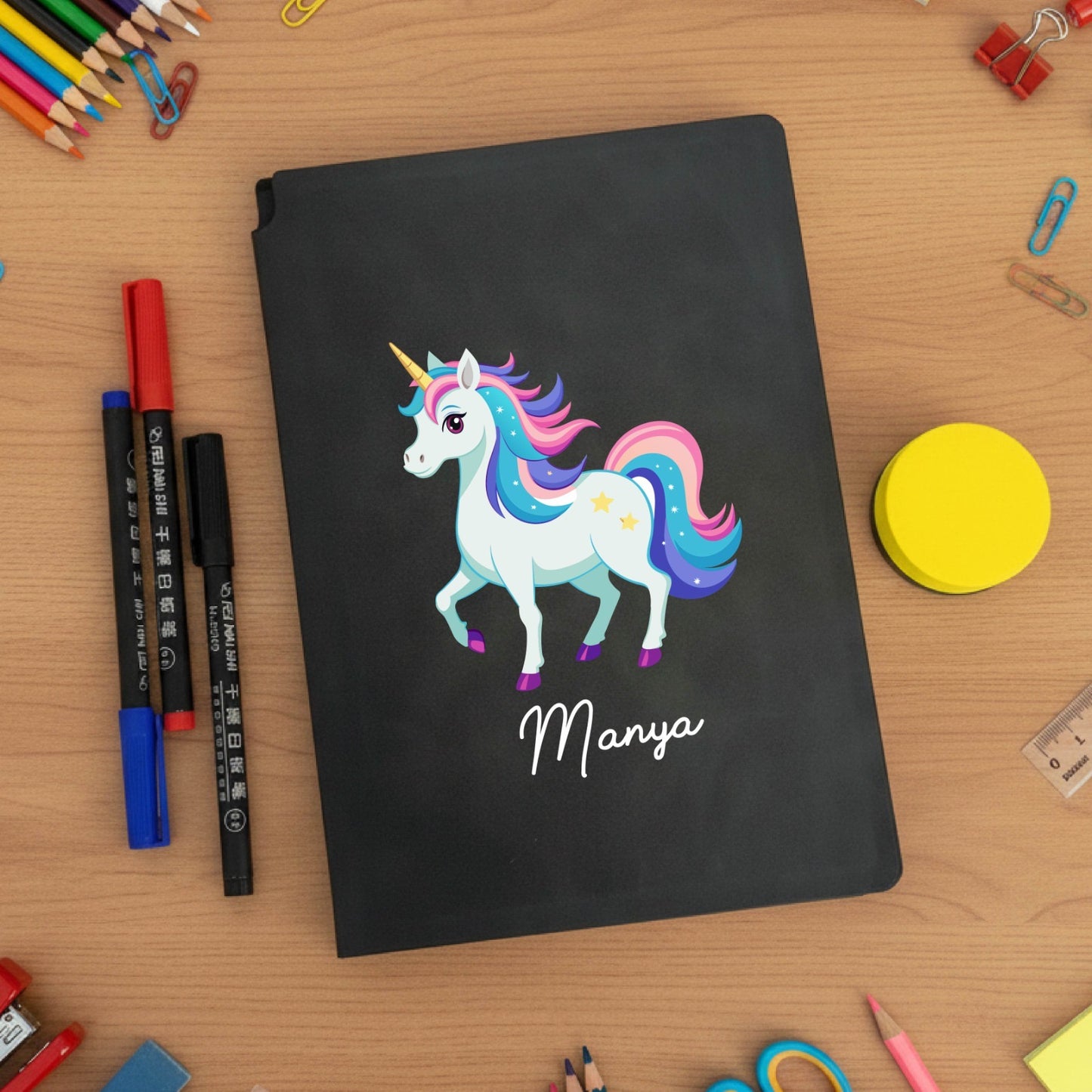 Personalised reusable erasable notebook A5