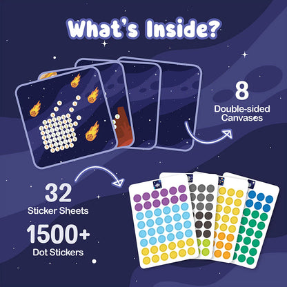 Dotties in Space - Dot Art Kit