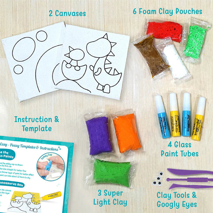 Imagimake Clay Murals - Dino