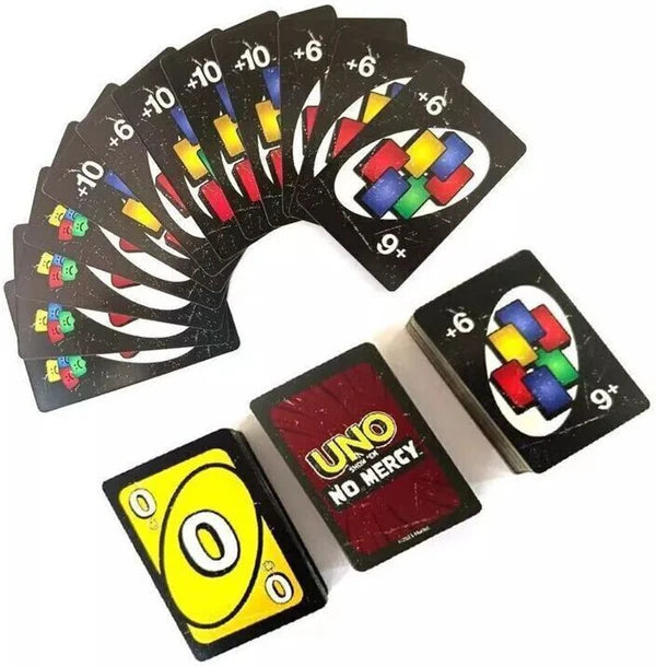 Mattel Games UNO Greatest Hits Gift Pack with 3 Card Games, UNO, UNO Flip & UNO Show ‘em No Mercy for Kids, Teens, Grown-Ups & Family Nights & Parties