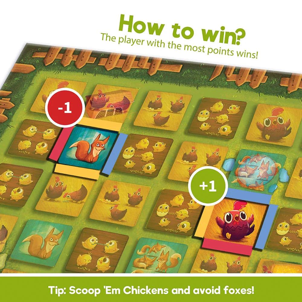 Chicken Board Line Count Your Chickens - Strategy Board Game – Etrending