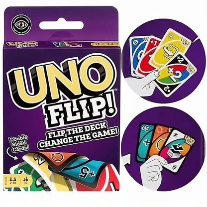 Mattel Games UNO Greatest Hits Gift Pack with 3 Card Games, UNO, UNO Flip & UNO Show ‘em No Mercy for Kids, Teens, Grown-Ups & Family Nights & Parties