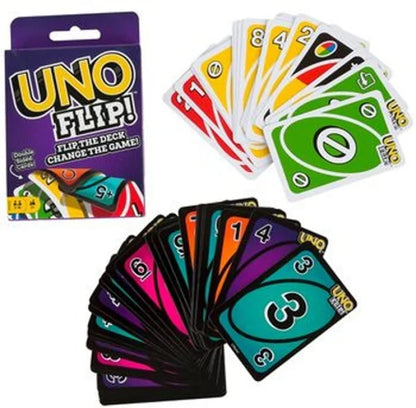 Mattel Games UNO Greatest Hits Gift Pack with 3 Card Games, UNO, UNO Flip & UNO Show ‘em No Mercy for Kids, Teens, Grown-Ups & Family Nights & Parties