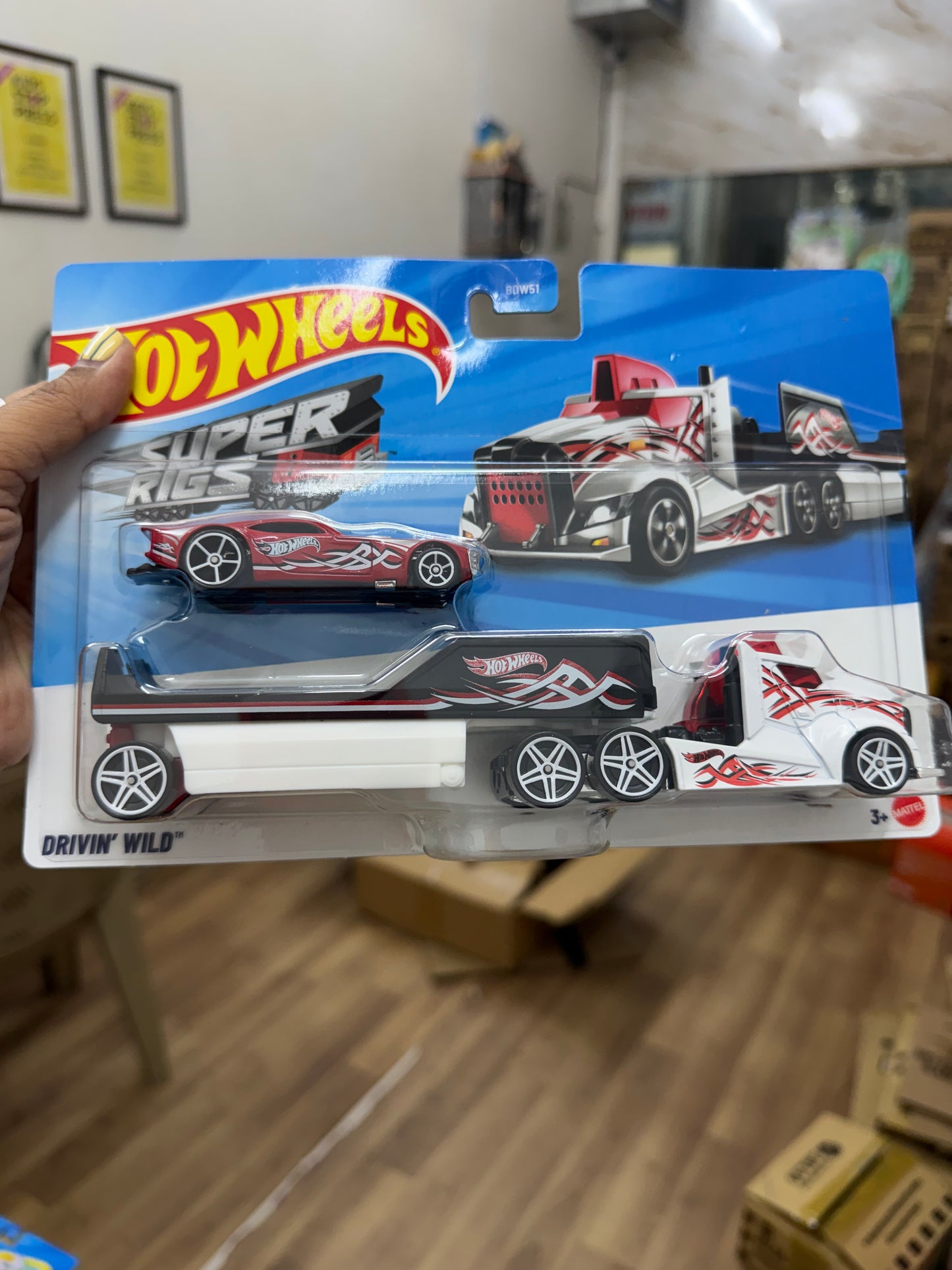 Hot Wheels Super Rigs Die Cast Vehicles- 2026