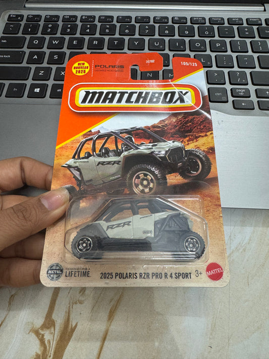 MATCHBOX 2025 POLARIS RZR PRO R 4 SPORT