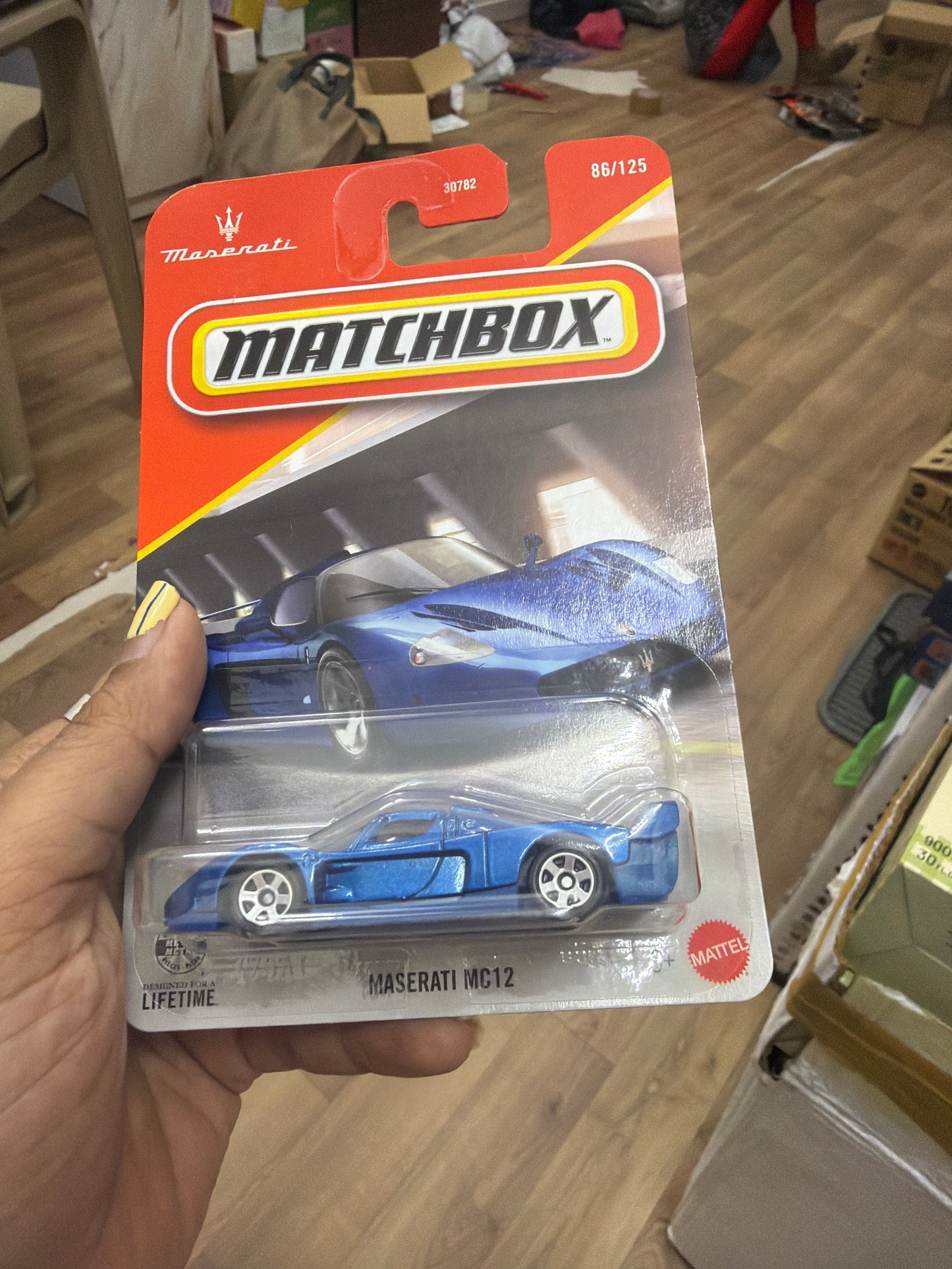 MASERATI MC 12- 30782 MATCHBOX SINGLE CAR