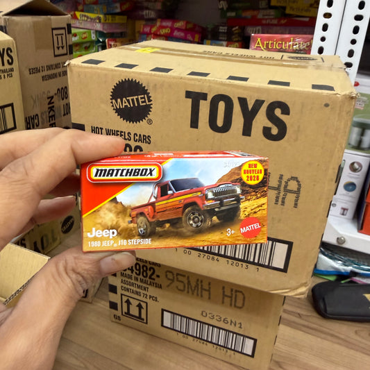 DNK70 (MATCHBOX PWR GBRS HERITAGE)-  1980 JEEP J10 STEPSIDE