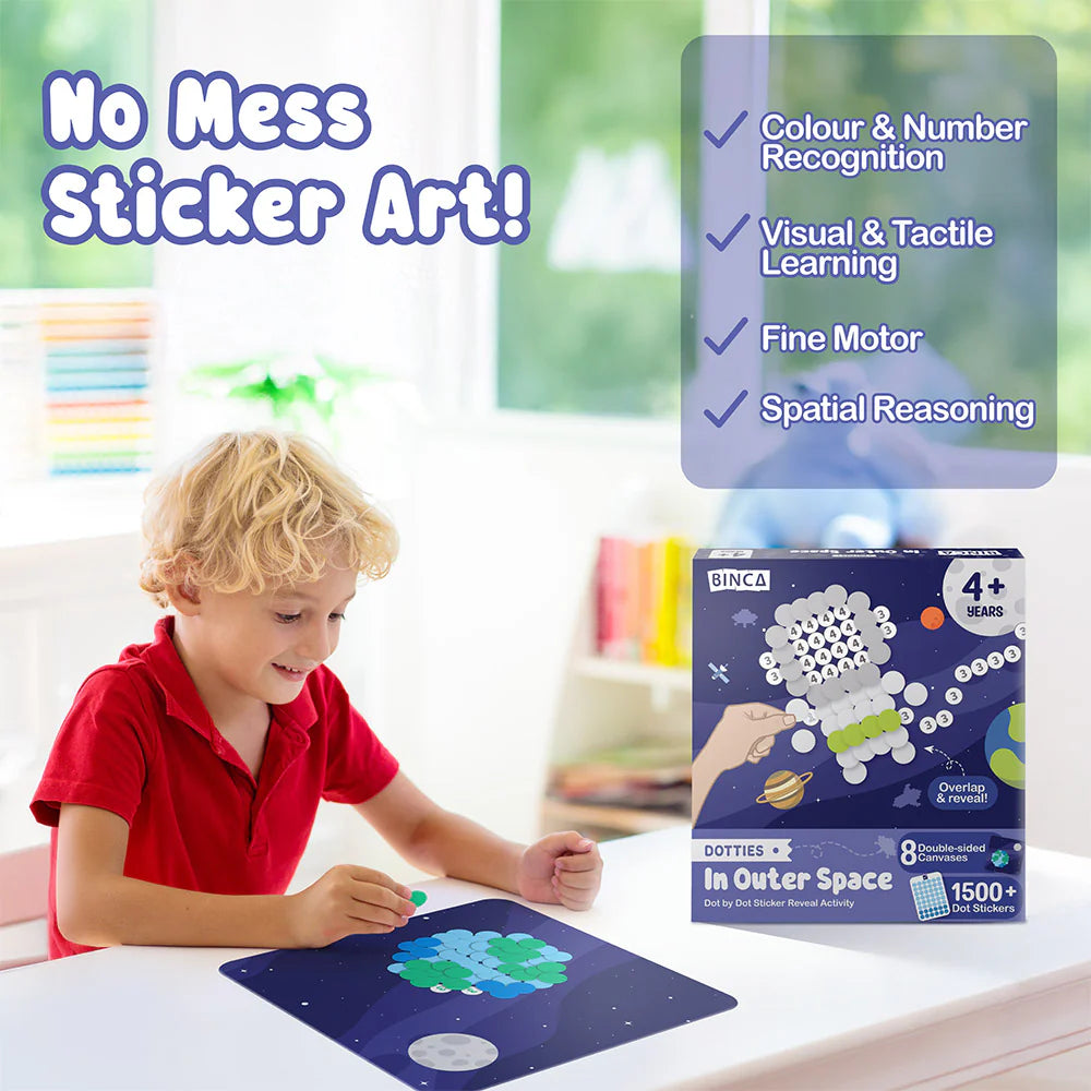 Dotties in Space - Dot Art Kit