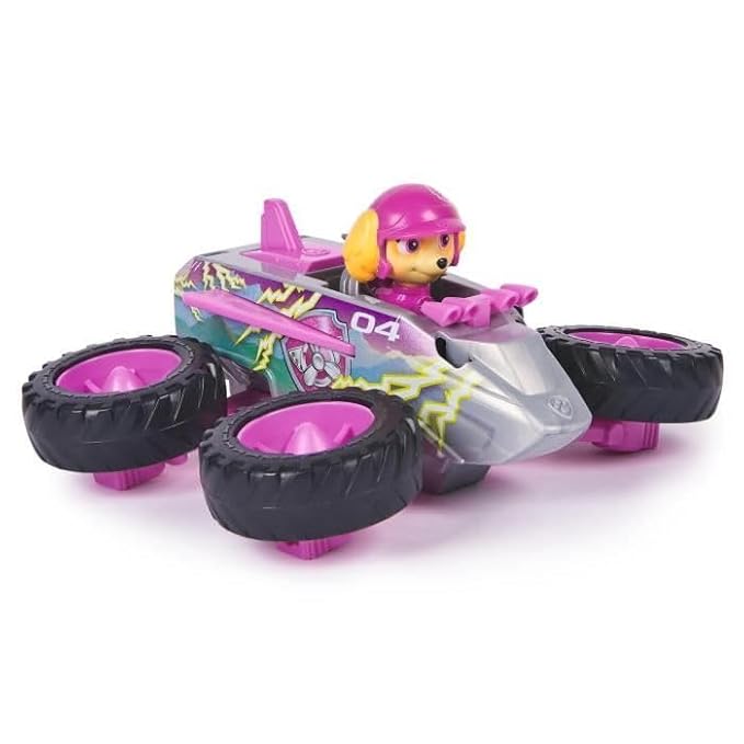 Paw Patrol Rescue Wheels - Collectable Action Car Figure - 2 Projectiles - Children's Toy for 3 Years and Above
