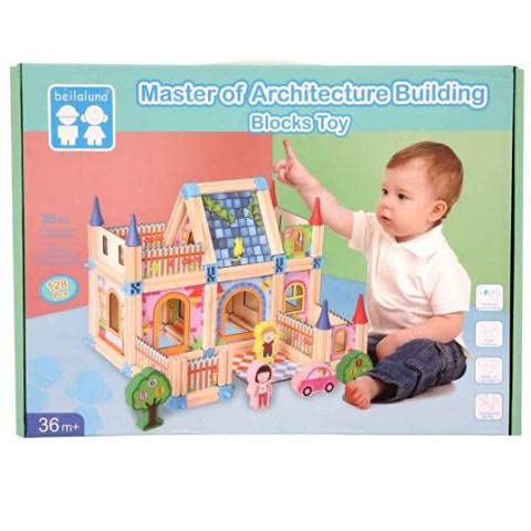 Master of Architectural Building Blocks - 128 pieces