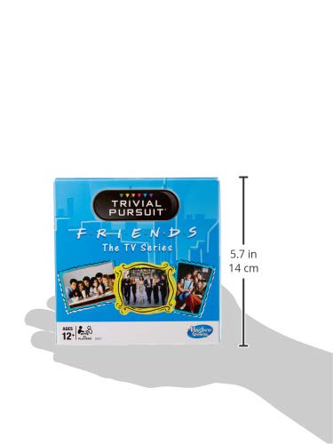 Trivial Pursuit: Friends The TV Series Edition Trivia Party Game; 600 Trivia Questions for Tweens and Teens Ages 12 and Up