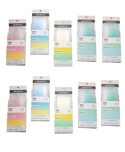 Pastel Colors Jelly Ruler Set - Perfect for Crafting – Etrending