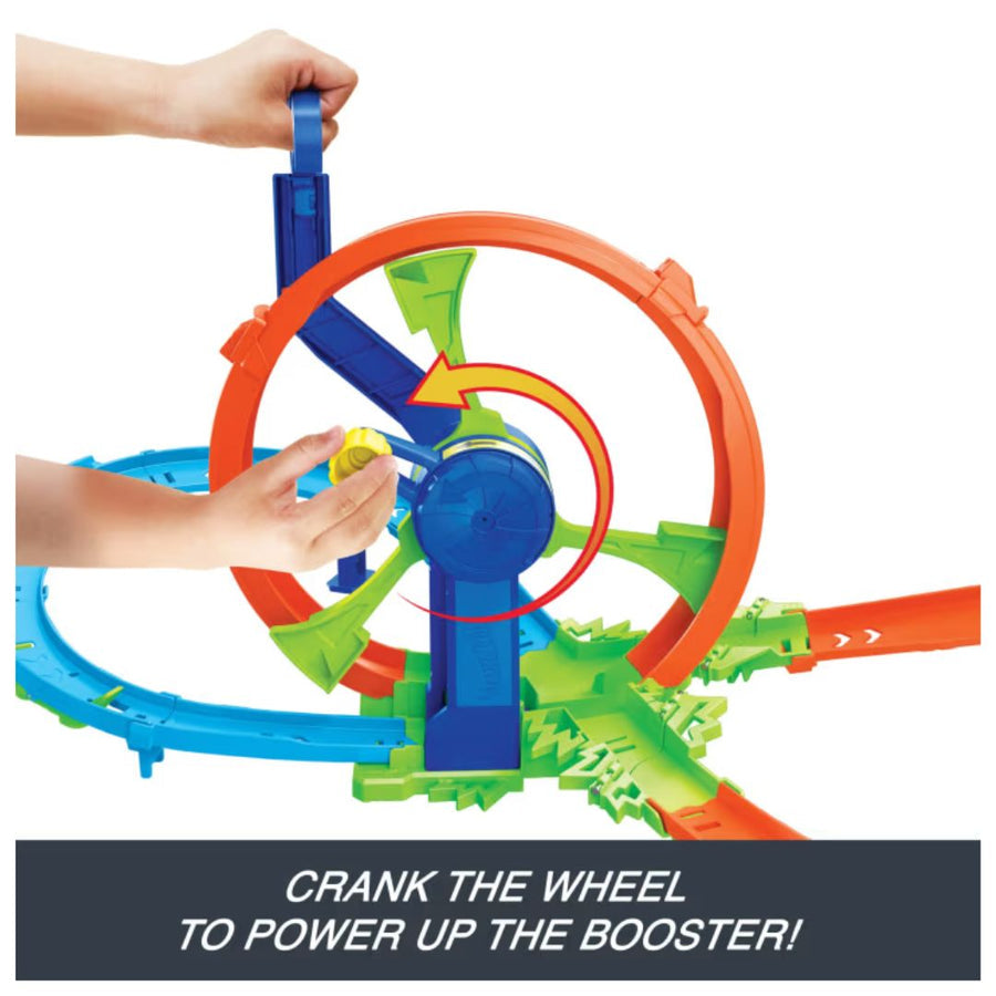 Hot Wheels Stunt Track: Rapid Launch & Loop - Track Set