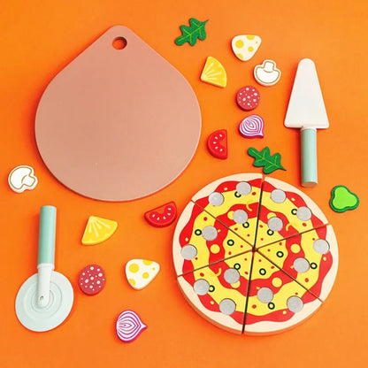 Wooden Pizza Set