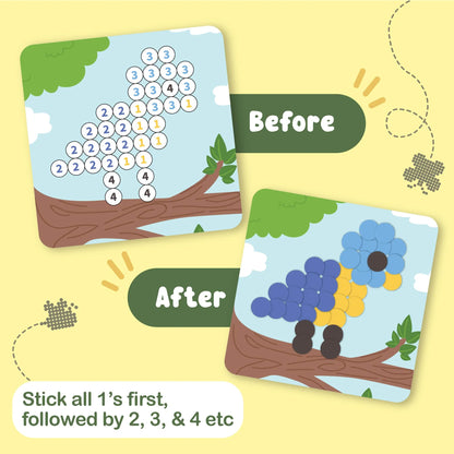 Dotties In the Garden - Dot Art Kit