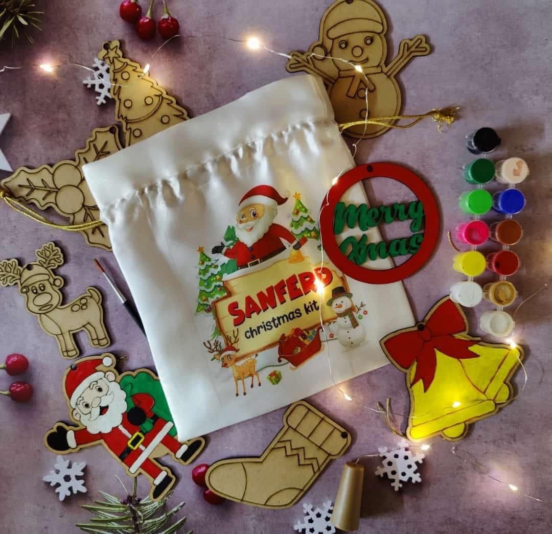 Personlised Christmas DIY Ornament Kit