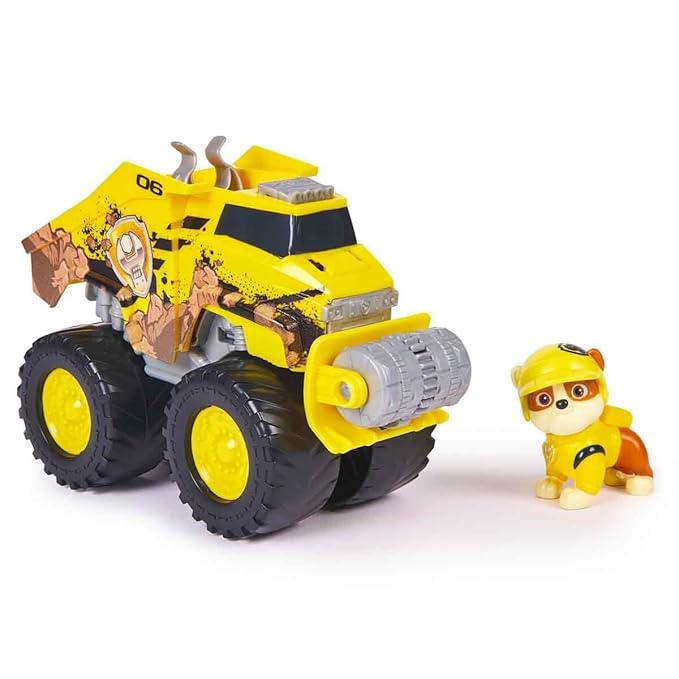 Paw Patrol Rescue Wheels - Collectable Action Car Figure - 2 Projectiles - Children's Toy for 3 Years and Above