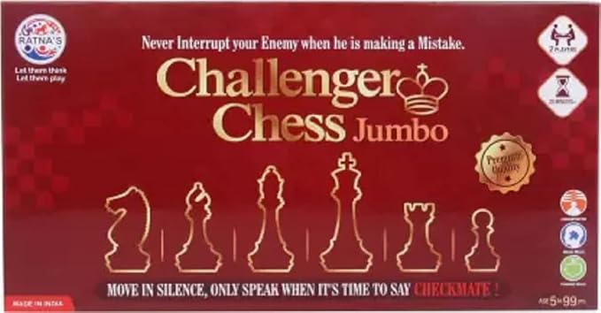 RATNA'S Challenger Chess Jumbo