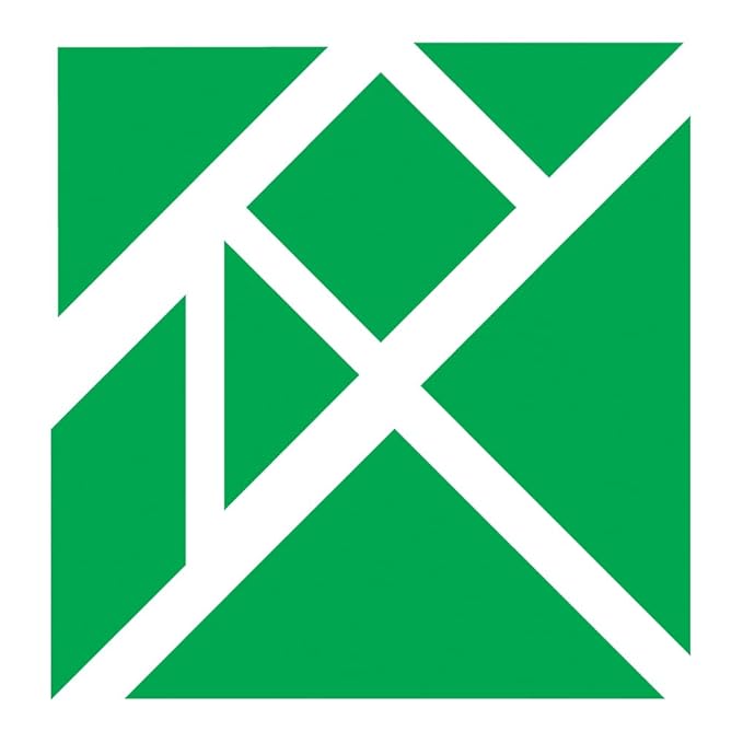 Toykraft Tangram Tinker DIY Kit for Kids 5-8 Year, Make 20+ Shapes Using 7 Magnetic Pieces