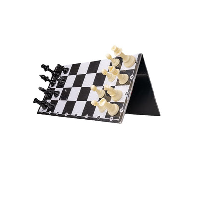 Ratna's Legend Magnetic Chess Jumbo Size Foldable Magnetic Chess Board Set with Magnetic Pieces Having Storage Case for Each Piece, Board Games for Kids and Adults (16.5x16.5 Inches)