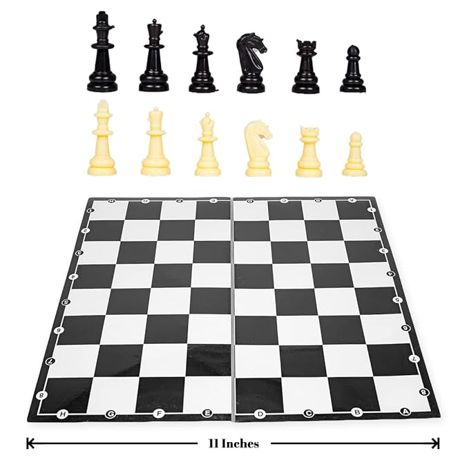 RATNA'S Strategy Game Junior Kings Premium Chess Board Set for Kids with Logical and Strong Mind to Enhance Their Logical Thinking and Concentration