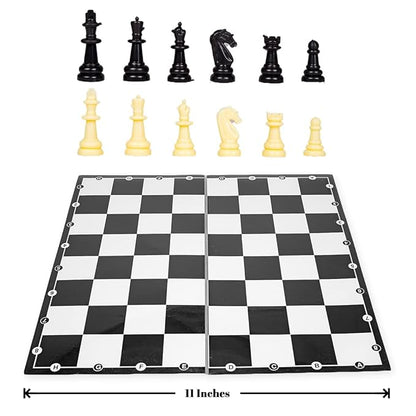 RATNA'S Strategy Game Junior Kings Premium Chess Board Set for Kids with Logical and Strong Mind to Enhance Their Logical Thinking and Concentration