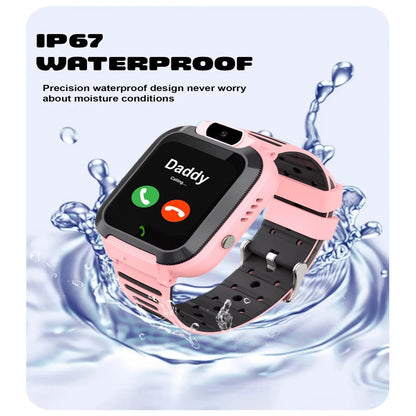 Spiky Basilisk Kids' Cute Waterproof Smartwatch With GPS